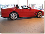 550 barchetta s/n 124402 rosso nero