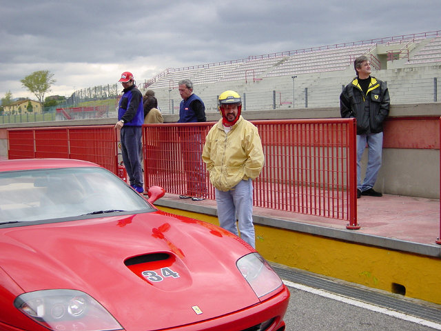 They look at the brakes 'cuz they are smoking.. oops! (never set the parking brake on hot brakes..)