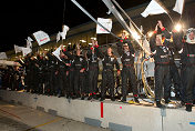 Audi Sport UK Team Veloqx celebrates its Sebring victory