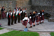 Traditional dance at Monte San Savino