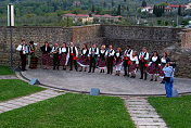 Traditional dance at Monte San Savino