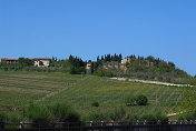 Tuscan scenery en route to Impruneta