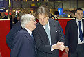 Ferraris president Luca Cordero di Montezemolo & Bernie Ecclestone