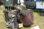 1913 Rex with a basket weave sidecar