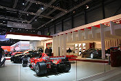 Ferrari presented their most beautifully designed show stand ever