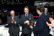 Luca Cordero di Montezemolo being honoured as "Man of the Year"