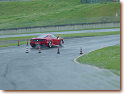 From the pace car, a 360 entering the main straight