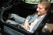 In the good ol days cars had a mother-in-law seat  ...  \nit is back ... demonstrated by Luca di Montezemolo