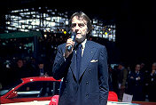 Luca Cordero di Montezemolo holding a speech