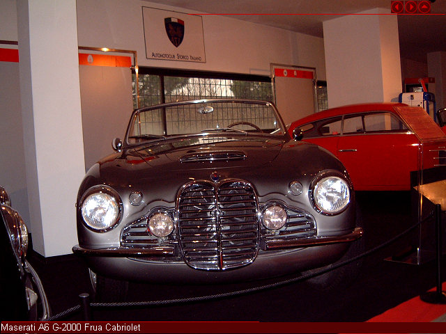 Maserati A6 G-2000 Frua Cabriolet