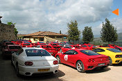 Parking at Castello di Verrazzano