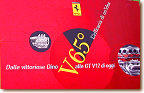 Galleria Ferrari, sign for Vee 65 degree engine exhibition