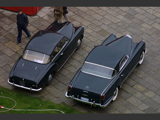 Lancia Aurelia B52 & Mercedes 300 SC