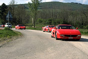 Arrival at Castello di Meleto