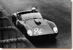 Nürburgring 1000 km 1962: The 250TR s/n 0742TR was fitted with special bodywork made by Gachnang from Switzerland. It was driven by Gachnang himself and Grob to a 17th place