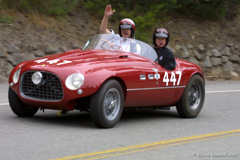 Ferrari 166 MM/53 Vignale Spyder s/n 0290M