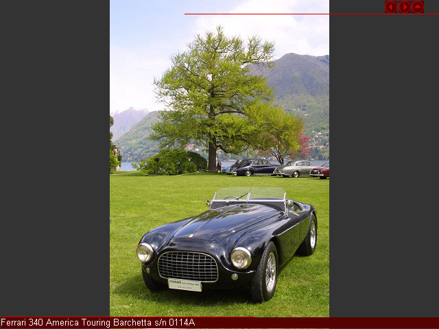 Ferrari 340 America Touring Barchetta s/n 0114A