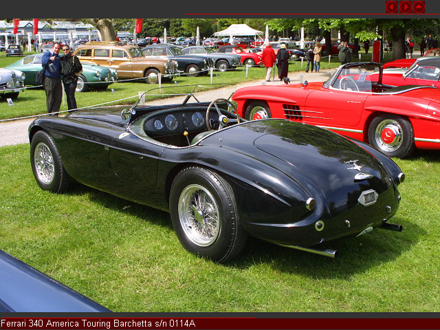 Ferrari 340 America Touring Barchetta s/n 0114A