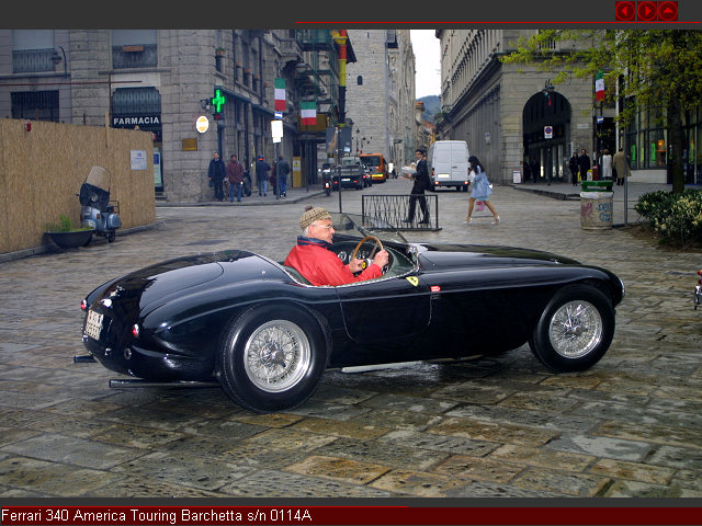 Ferrari 340 America Touring Barchetta s/n 0114A