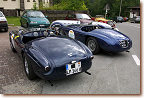 Ferrari 166 MM s/n 0068M & 212 Export Touring s/n 0084E