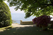 The garden of Hotel Villa d'Este