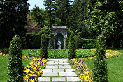 The garden of Hotel Villa d'Este