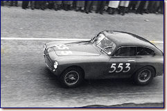 Ferrari 212 Export Motto Coupe s/n 0074E #553  - Ilfo Minzoni - Giovanni Brinci - 13th OA, 3rd IC