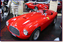 Ferrari 212 Inter Abbott s/n 0165EL  - rebodied as a Touring Barchetta