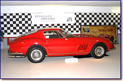 275 GTB/6C Alloy Berlinetta RHD longnose red/black s/n 8179 - Lot 132