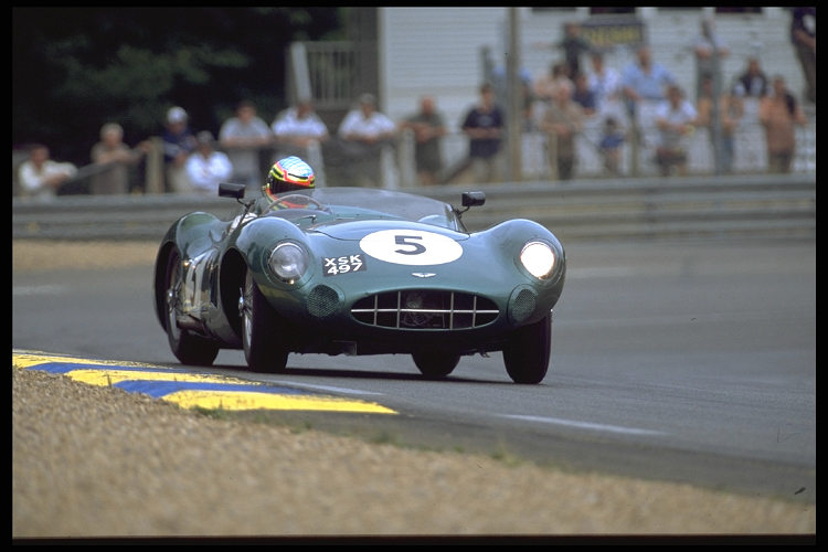 Aston Martin DBR 1/2 - Owner Harris Leventis - Peter Hardman - Won in '59