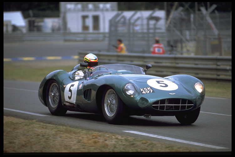 Aston Martin DBR 1/2 - Owner Harris Leventis - Peter Hardman - Won in '59