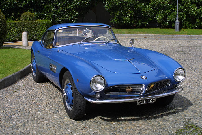 BMW 507 blue