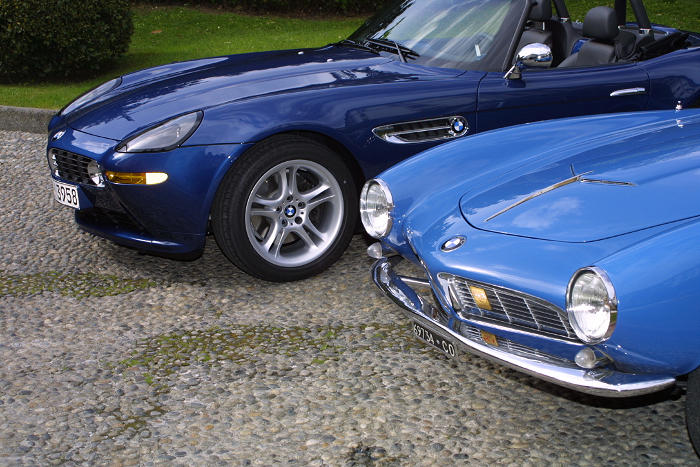 BMW 507 blue