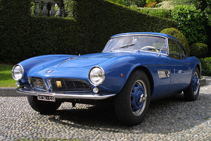 BMW 507 blue