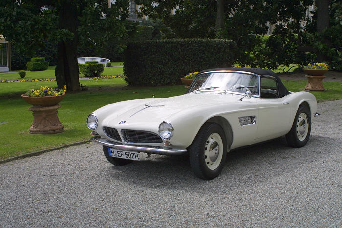 BMW 507 white