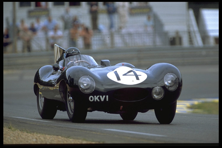 Jaguar D Type - Peter Neumark - 2nd in '54