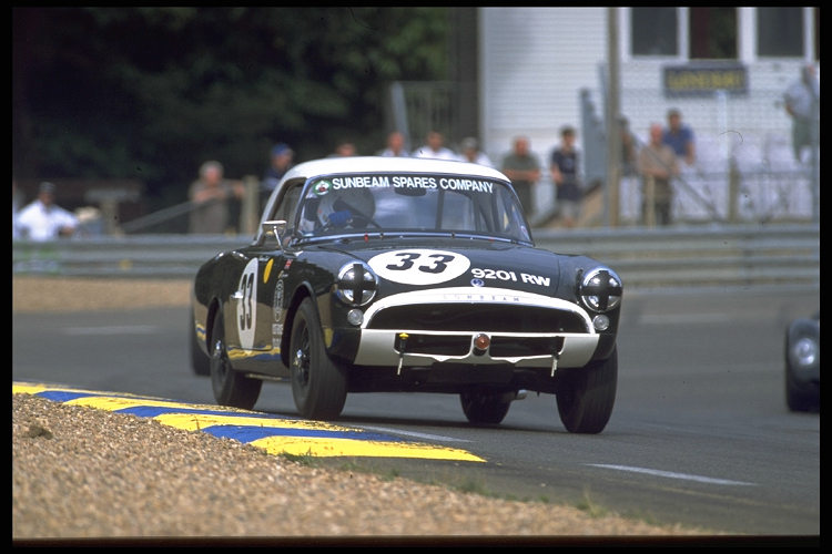 Sunbeam Alpine 1592 - Keith Hampson - Practiced in '62, ran in '63