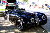 Jaguar XK 120 race car s/n S674954