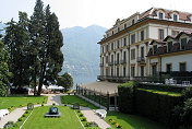 The garden of Hotel Villa d'Este