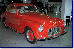 Ferrari 166 Inter Coupé Touring Superleggera s/n 015S at AutoSpeak