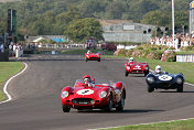 09 Ferrari 246 S Dino ch.Nr.0778 Juan Barazi;12 Jaguar D-Type Lames Knight