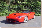 550 barchetta s/n 124220  Red - black