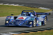 The LMP2 Class winner No. 30 Intersport Racing Lola