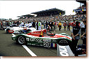 The 333 SP s/n 030 on the starting grid