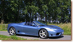 Ferrari 360 spider s/n 122395 azzurro california