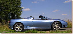 Ferrari 360 spider s/n 122395 azzurro california