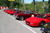 Arrival at the Collezione Maranello Rosso