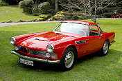 1955 BMW 507 Vignale on display by BMW AG