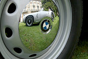 1954 BMW Roadster designed by Ernst Loof  on display by BMW AG