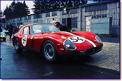 Nürburgring 1000 km 1963 The Swiss Walter and Müller drove the 250GTO s/n 3909GT